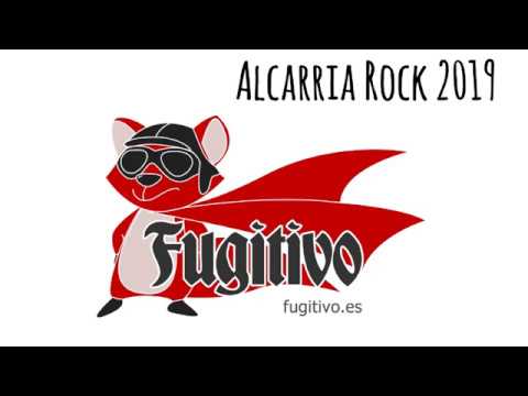 Fugitivo tocando en directo en el Alcarria Rock de 2019